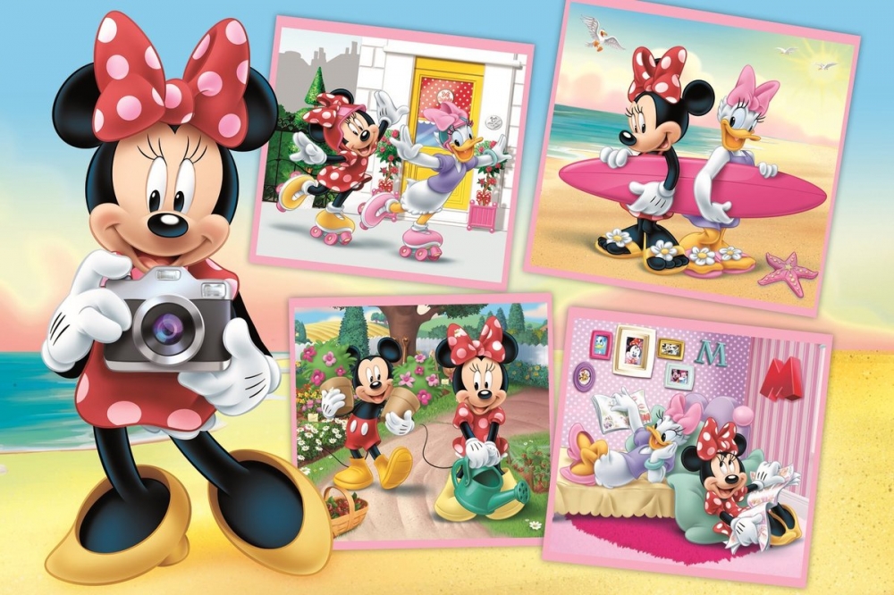 PUZZLE DISNEY MINNIE MOUSE PŮVABNÁ MINNIE 60 dílků