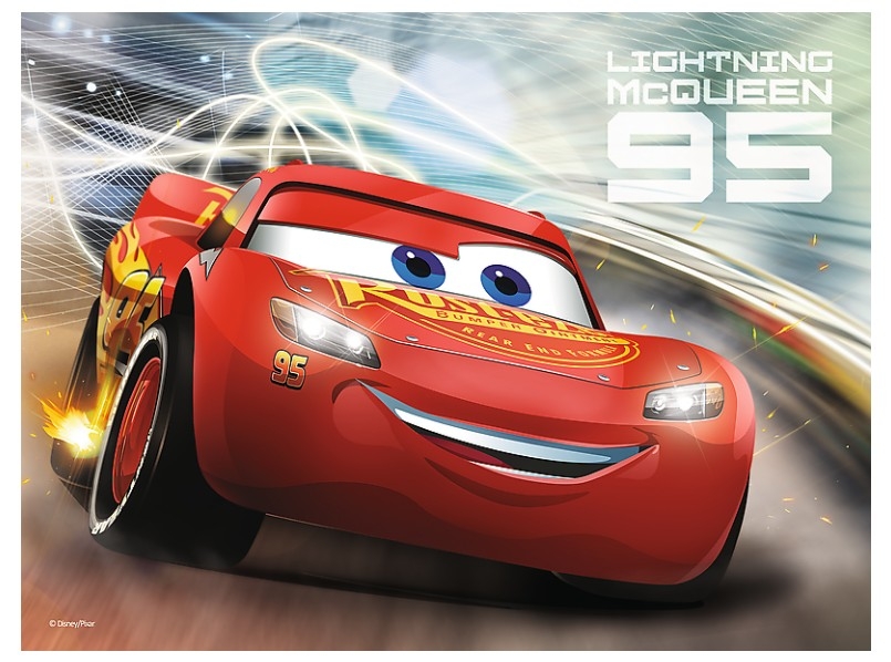 PUZZLE DISNEY CARS 3 BLESK MCQUEEN 30 dílků