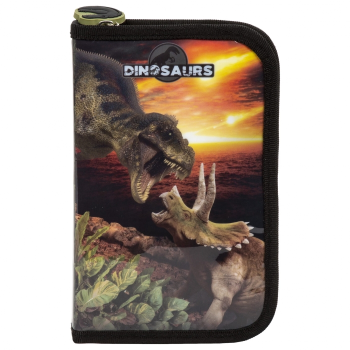 ŠKOLNÍ JEDNOPATROVÝ PENÁL PLNĚ VYBAVENÝ DINOSAURUS