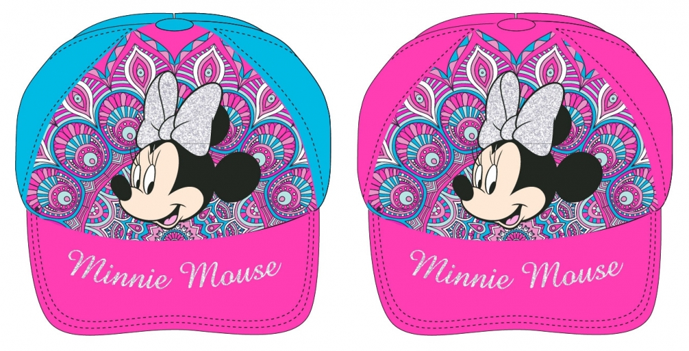 DÍVČÍ KŠILTOVKA MINNIE MOUSE růžová 54