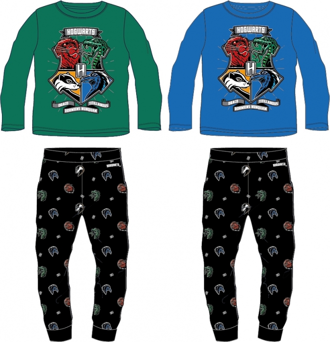 CHLAPECKÉ PYŽAMO HARRY POTTER modré