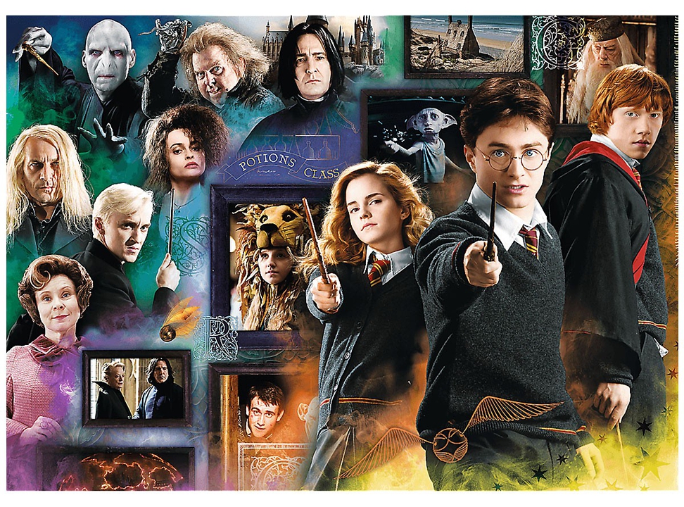 PUZZLE HARRY POTTER KOUZELNICKÝ SVĚT 1000 dílků