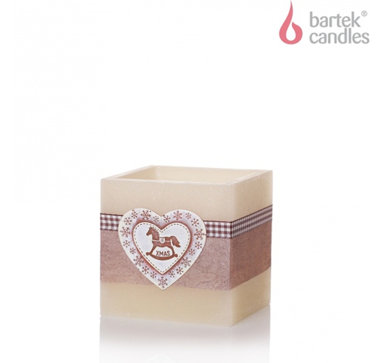BARTEK SVÍČKA MERRY CHRISTMAS LAMPION 11cm