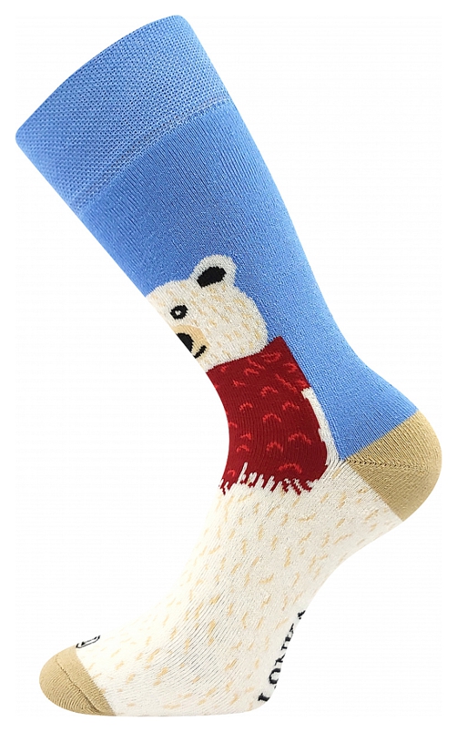 DÁMSKÉ FROTÉ PONOŽKY FROOLOO MEDVĚD