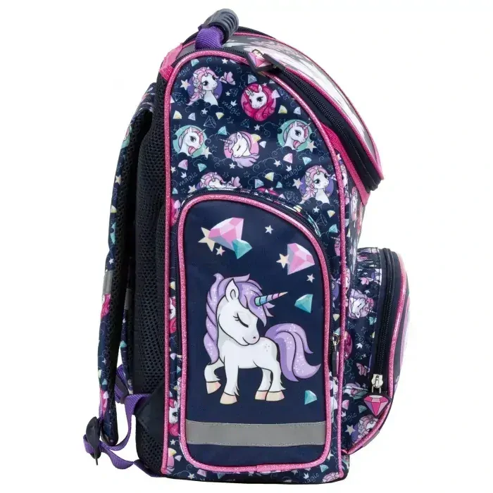 Zvýhodněná školní sada s aktovkou Unicorn jednorožec 10 ks