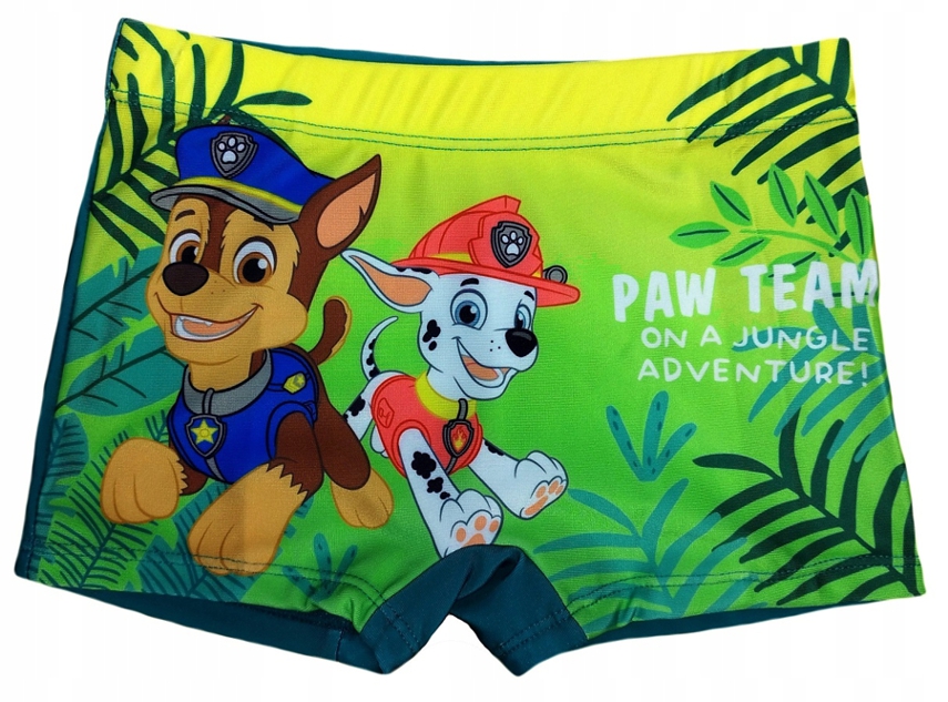 CHLAPECKÉ PLAVKY BOXERKY PAW PATROL TEAM V DŽUNGLI