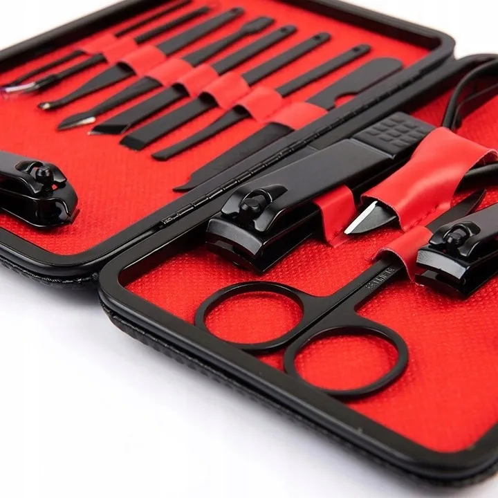 SOULIMA PROFESIONÁLNÍ SADA NA ÚPRAVU NEHTŮ Z WOLFRAMOVÉ OCELI 16 KS