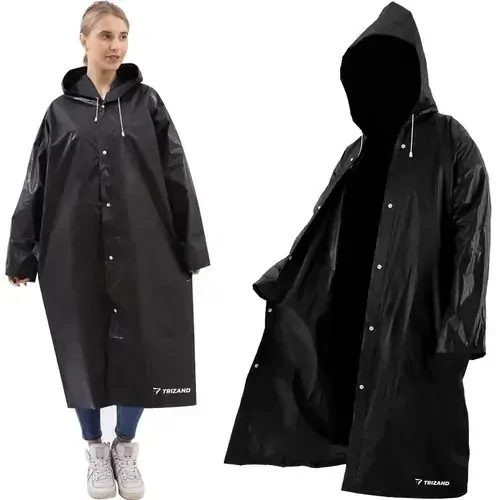 TRIZAND UNIVERZÁLNÍ ČERNÁ PLÁŠTĚNKA