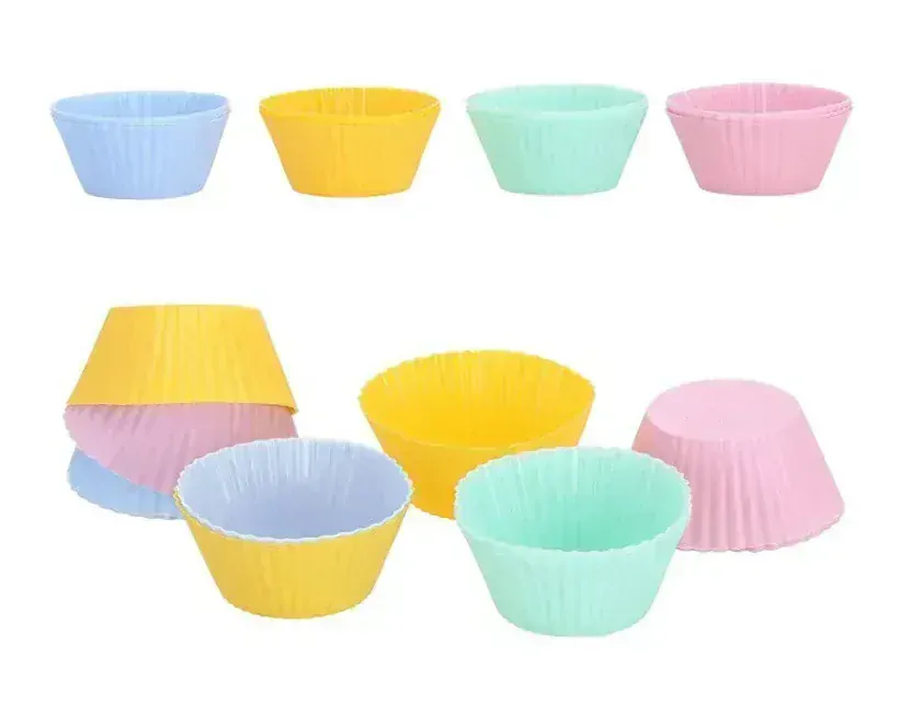 SILIKONOVÉ FORMY KOŠÍČKY NA MUFFINY SADA 6 KS
