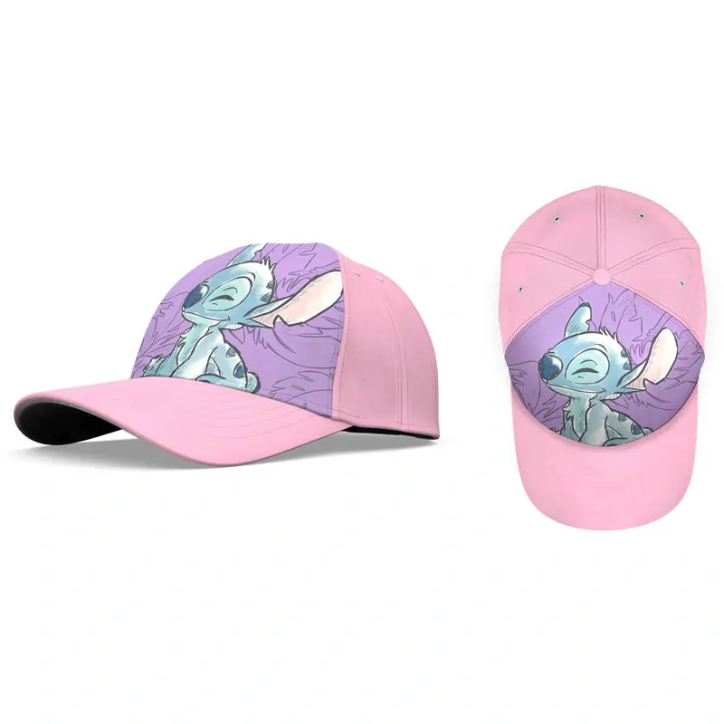 DÍVČÍ KŠILTOVKA DISNEY STITCH RŮŽOVÁ