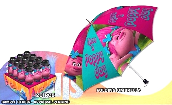 SKLÁDACÍ DEŠTNÍK TROLLOVÉ POPPY