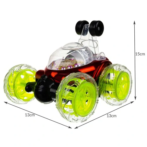 Akrobat auto Crazy Twister červené