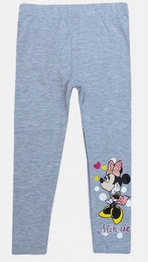 DÍVČÍ LEGÍNY MINNIE MOUSE šedé 98/104