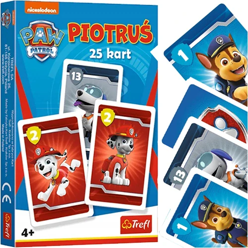 Hrací karty Černý Petr Paw Patrol