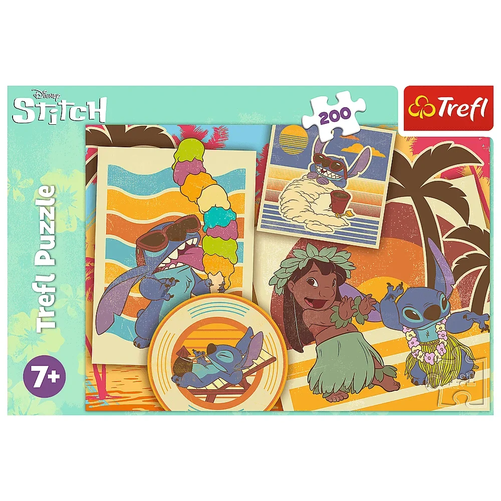 Puzzle Disney Lilo a Stitch hudební svět 200 dílků