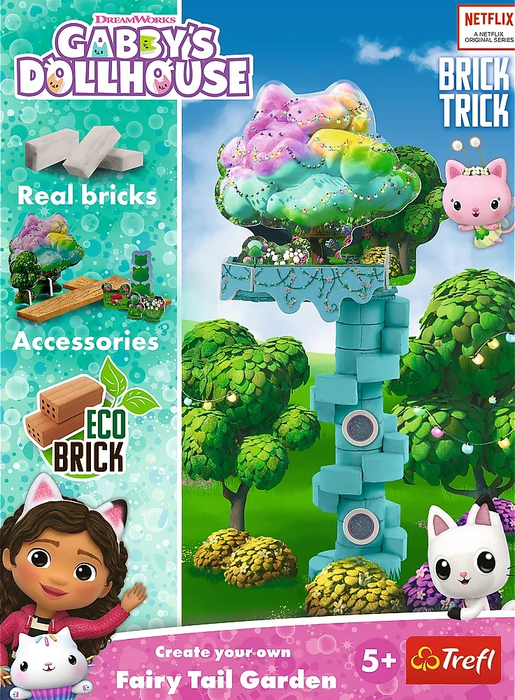 Stavebnice Brick Trick Gábinin kouzelný domek