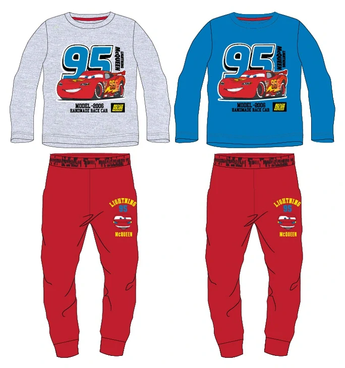 Chlapecké pyžamo Disney Cars červenošedé