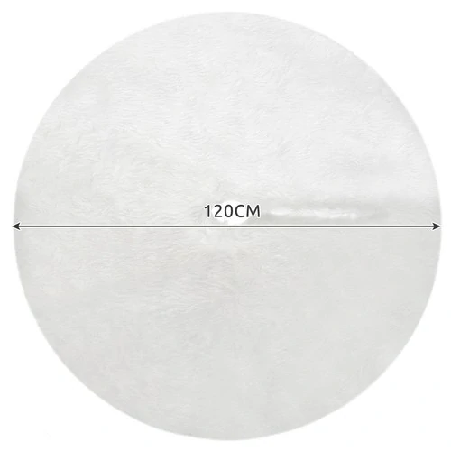 Ruhhy chlupatý kobereček pod vánoční stromeček 120cm