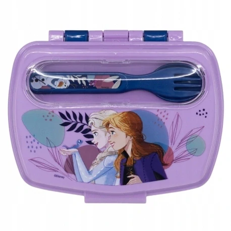 Svačinový box s příborem Disney Frozen