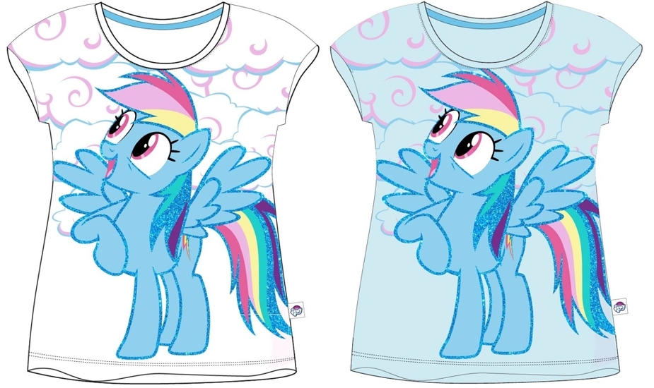 DÍVČÍ TRIČKO MY LITTLE PONY modré