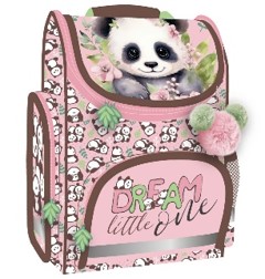 Školní ergonomický batoh - aktovka panda