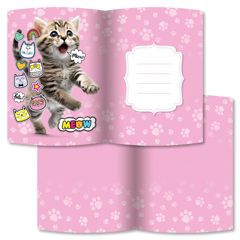 Deník, památník kočka Meow