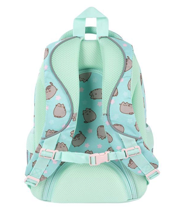 Školní ergonomický čtyřkomorový batoh Pusheen Mint