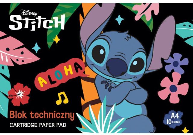 Kreslící blok A4 Stitch Aloha