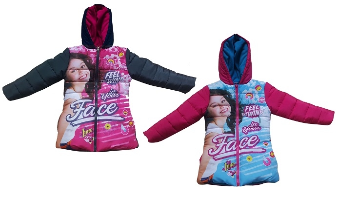 Zimní bunda Soy Luna šedá 128