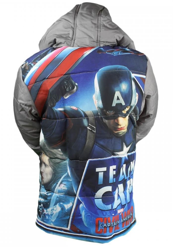 Zimní bunda Avengers šedá 98