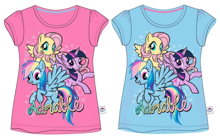 DÍVČÍ TRIČKO MY LITTLE PONY růžové 104