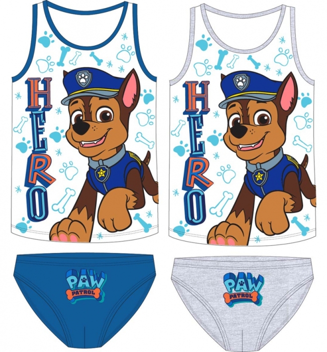 CHLAPECKÉ SPODNÍ PRÁDLO PAW PATROL šedé