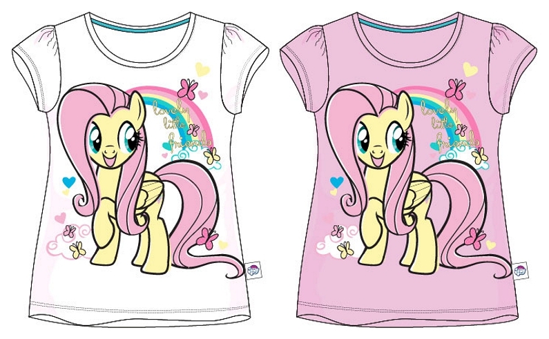 DÍVČÍ TRIČKO MY LITTLE PONY bílé 98