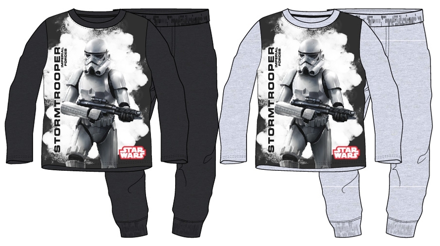CHLAPECKÉ PYŽAMO STAR WARS tmavě šedé 110
