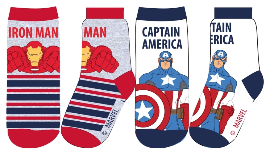 CHLAPECKÉ PONOŽKY AVENGERS Captain America 31/34