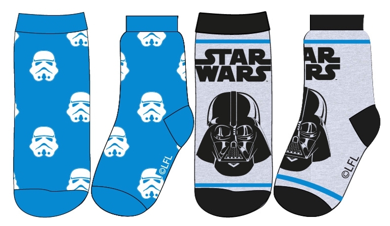 CHLAPECKÉ PONOŽKY STAR WARS modré