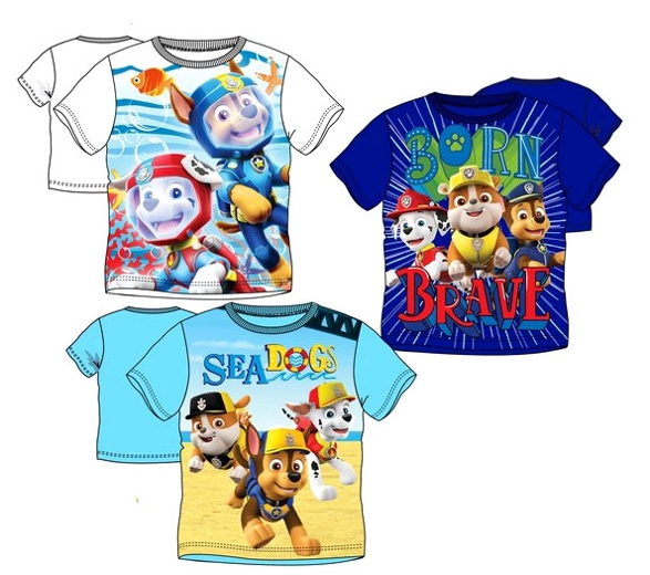 CHLAPECKÉ TRIČKO PAW PATROL světle modré