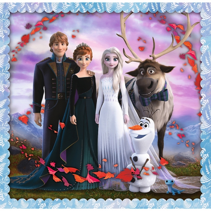 DISNEY FROZEN 2 PUZZLE 3 V 1 MIX 20,36 A 50 DÍLKŮ