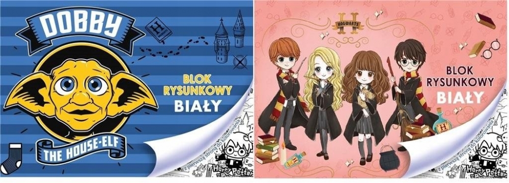 KRESLÍCÍ BLOK HARRY POTTER DOBBY