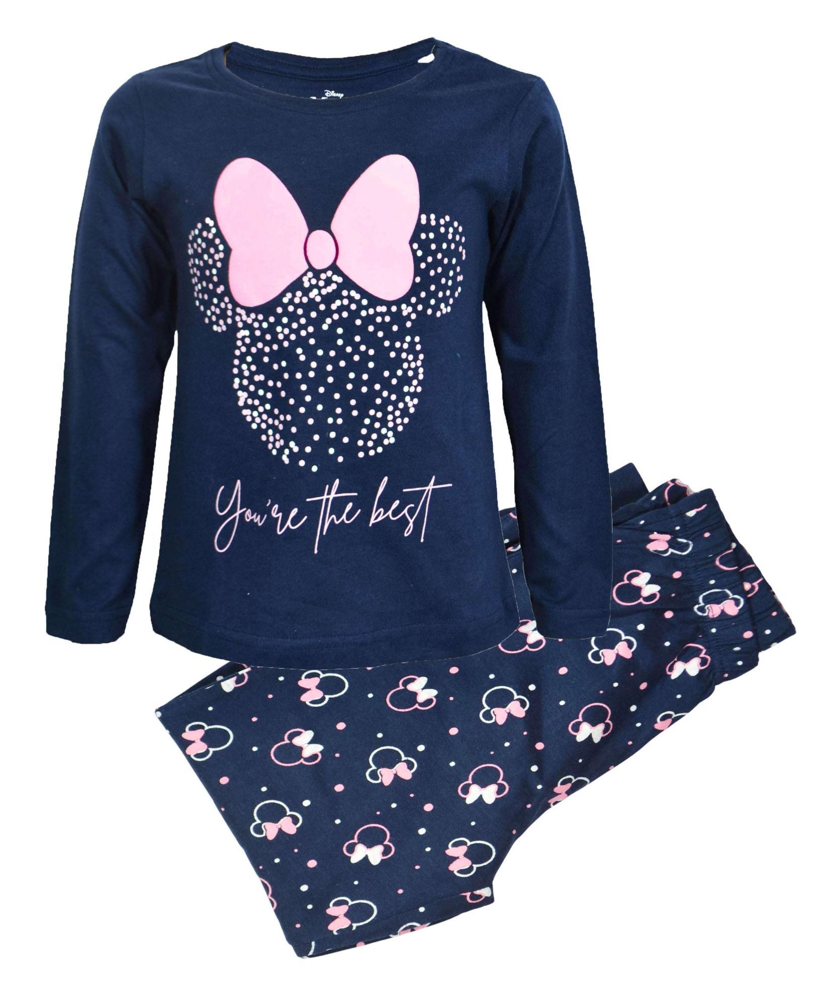 DÍVČÍ PYŽAMO DISNEY MINNIE MOUSE tmavě modré