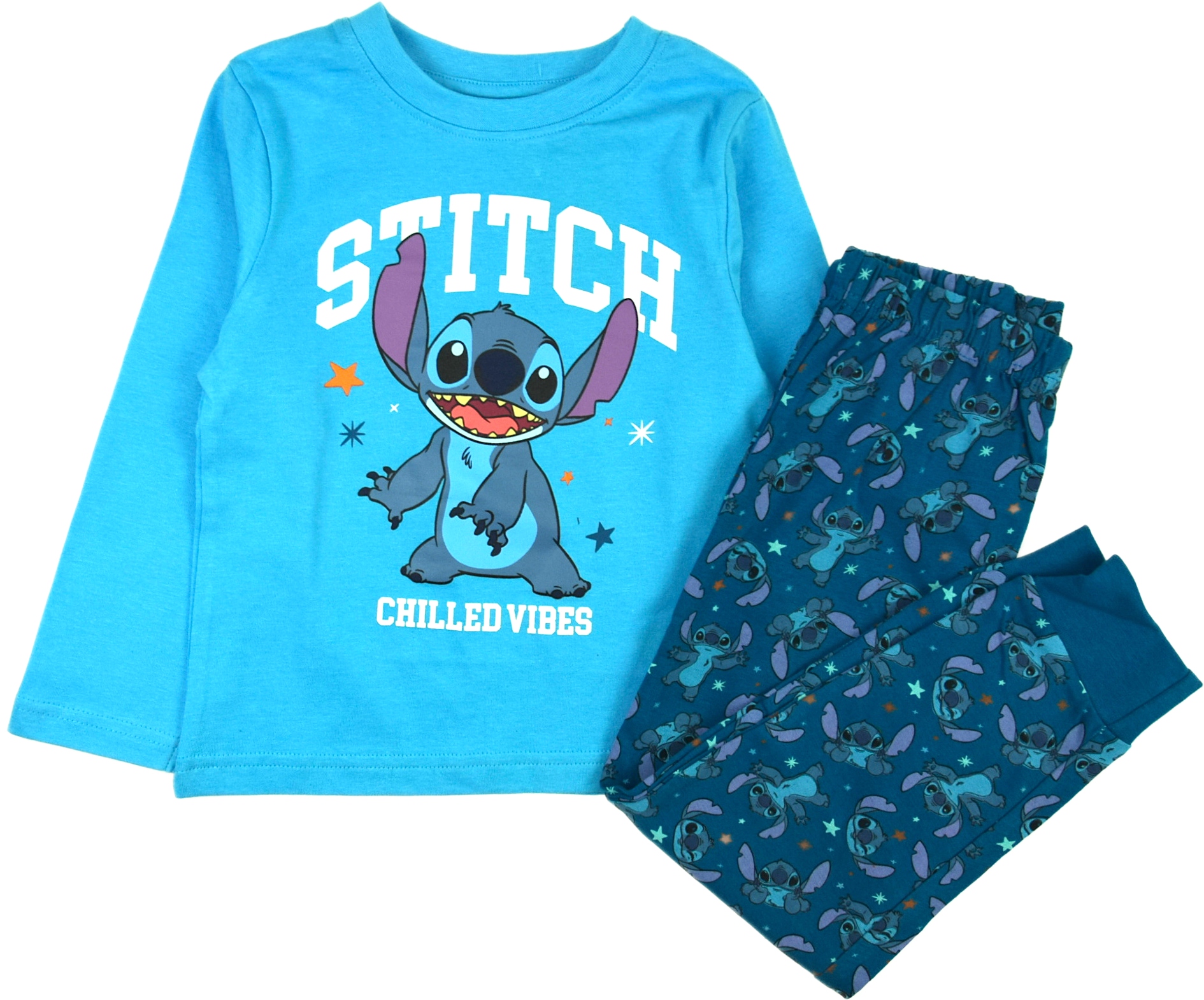 CHLAPECKÉ PYŽAMO DISNEY STITCH modré