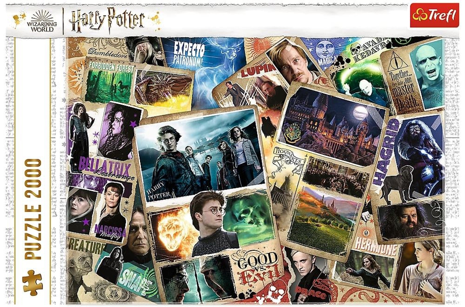 PUZZLE HARRY POTTER KOLÁŽ PROROK 2000 dílků
