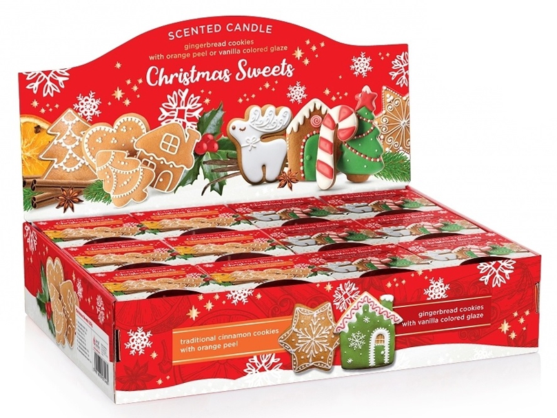 BARTEK SVÍČKA VE SKLE CHRISTMAS SWEETS 115g
