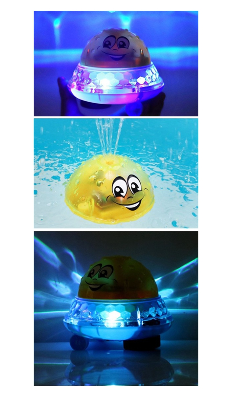 MULTIFUNKČNÍ LED HRAČKA DO VANY 4 V 1 CHOBOTNICE