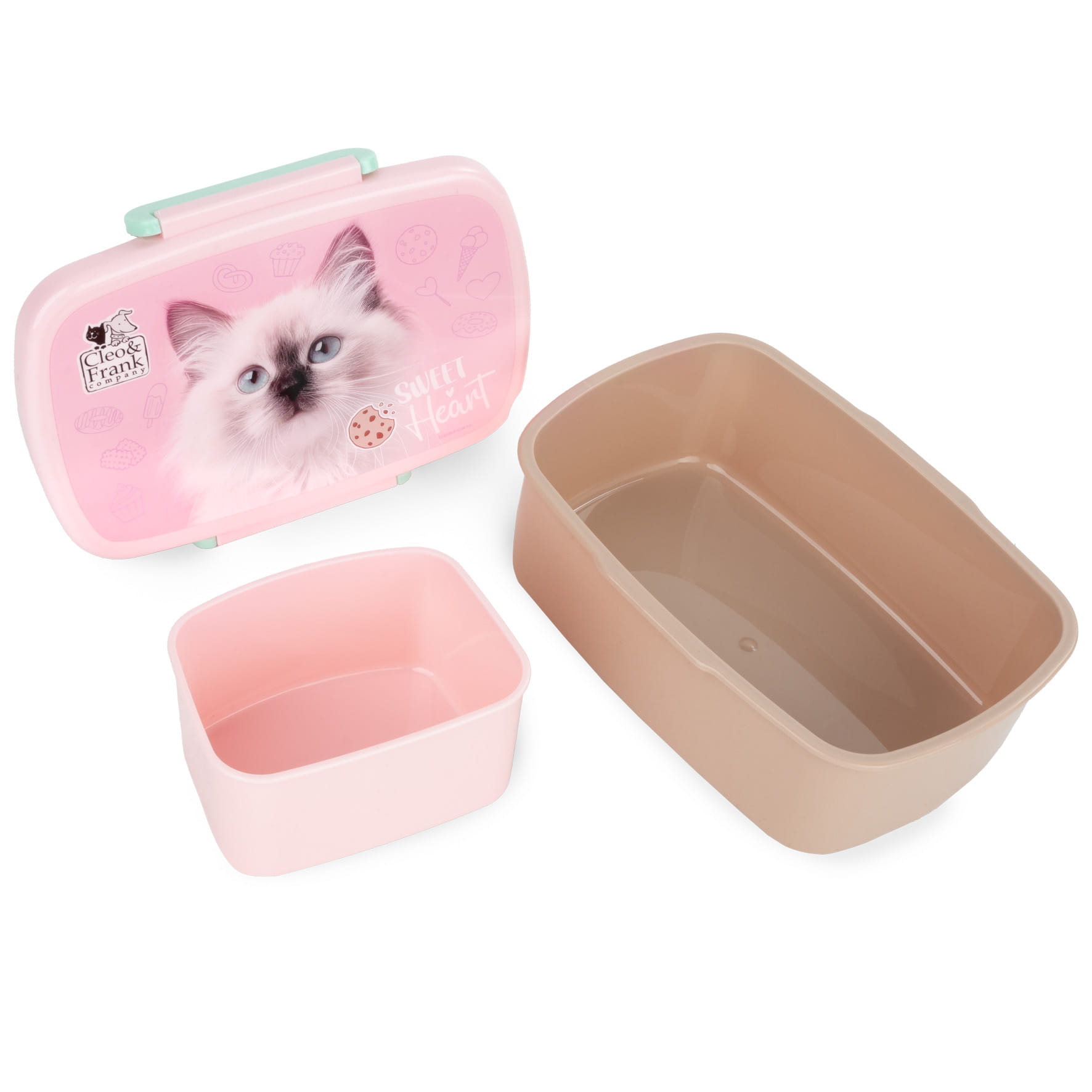 Svačinový box Cleo a Frank kočka