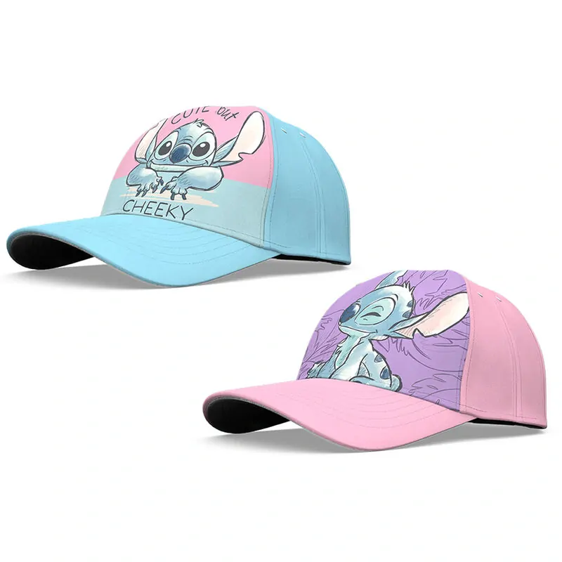 DÍVČÍ KŠILTOVKA DISNEY STITCH RŮŽOVÁ