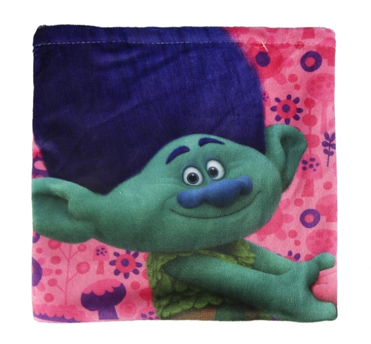 DÍVČÍ VELUROVÝ NÁKRČNÍK TROLLOVÉ uni