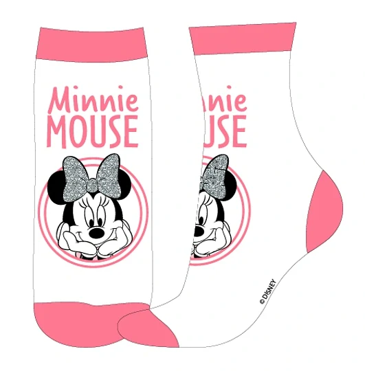 Dívčí ponožky Minnie Mouse sada 3 ks