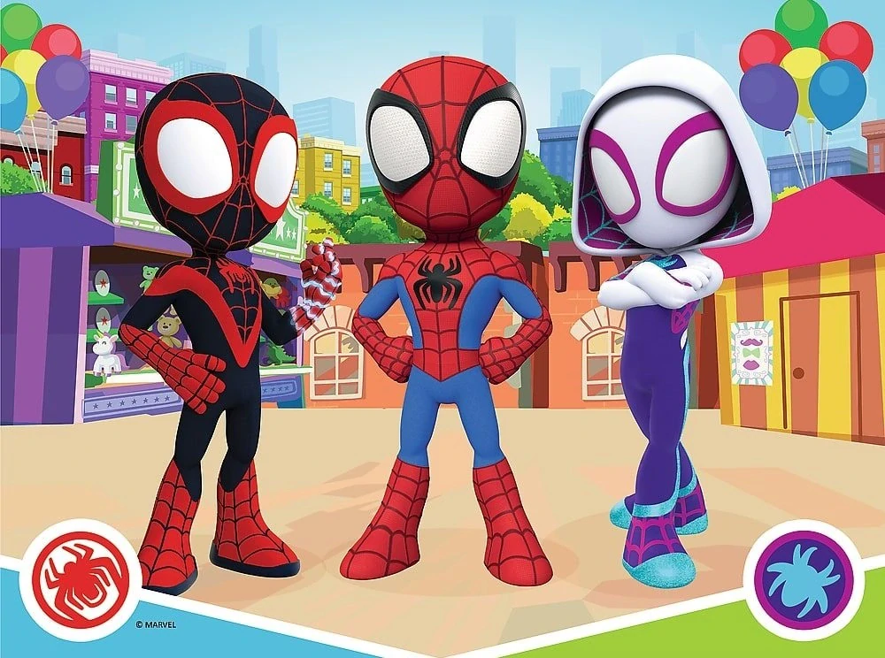 Puzzle Spidey a jeho úžasní přátelé 30 dílků
