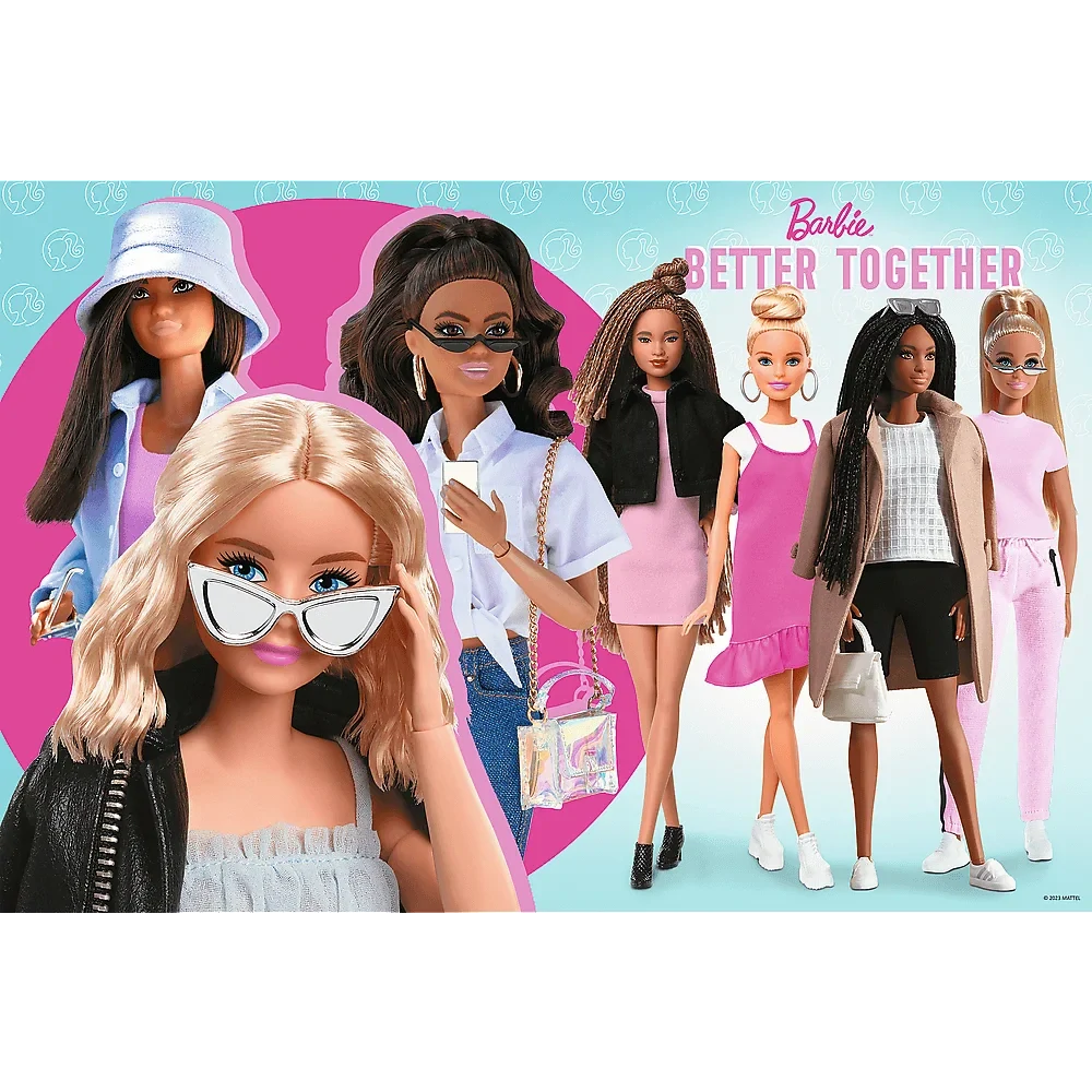 Puzzle Barbie a její svět 160 dílků